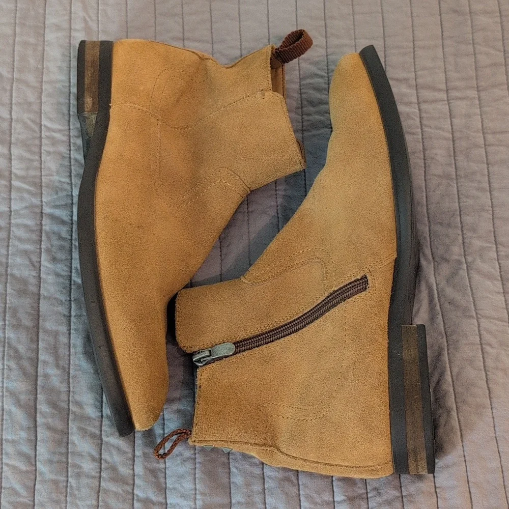 Call it Spring suede boots - Picture 1 of 8